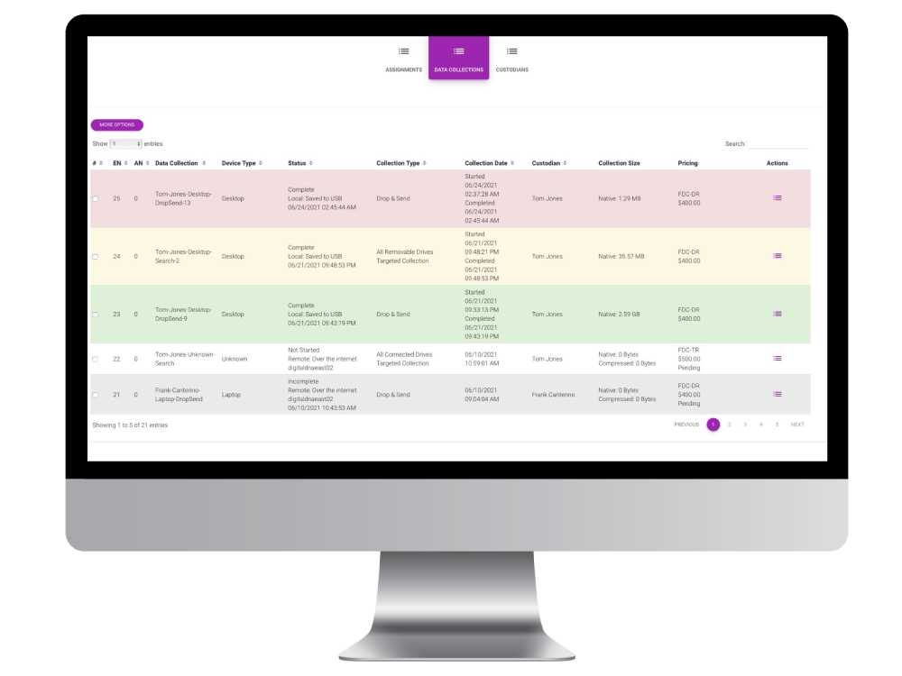 Rocketcloud platform screenshot